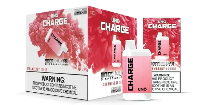 UNO Charge 5000 Puffs Disposable Vape - 5 Pack Bundle
